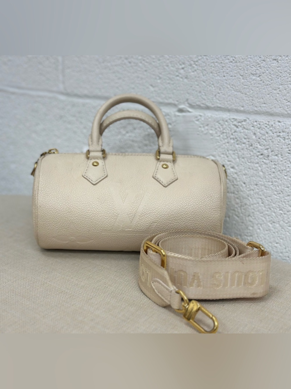 Louis Vuitton Monogram Empreinte Giant Papillon BB